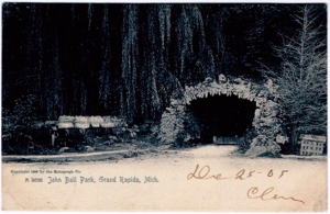 Postcard. John Ball Park, 1905